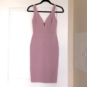 Mendocino Mauve Bodycon Dress